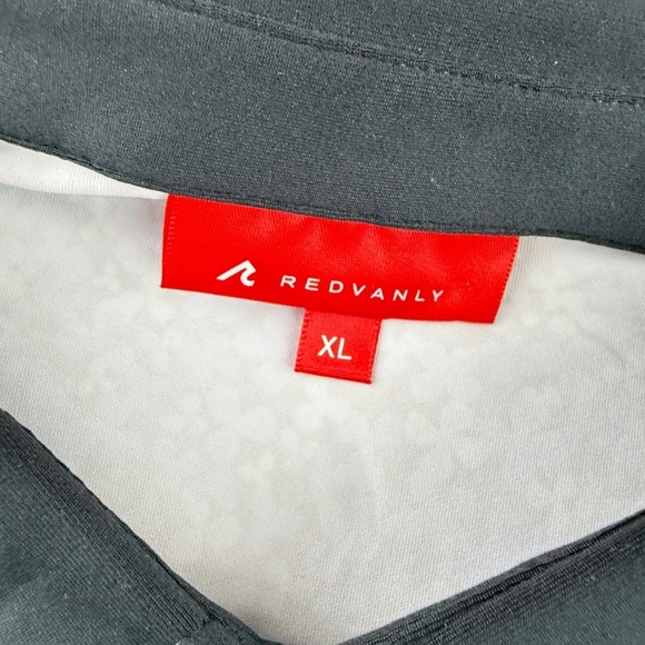 REDVANLY Polo Shirt Size XL Mens Blue Floral Brewer Golf Purepoly NEW - Picture 4 of 8